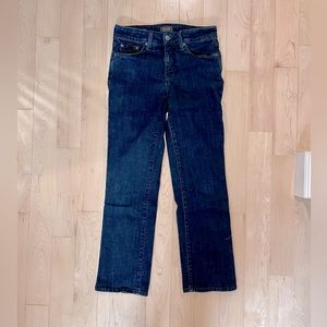 NYDJ Dark Wash Straight Leg Marilyn Ankle Jeans